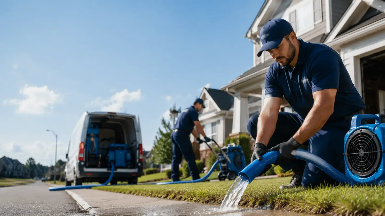 Flood Damage Restoration in Triumph, IL
